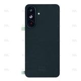 Vitre arrière avec lentille Originale pour Samsung Galaxy A37 A376B - Gris-Vert