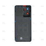 Vitre arrière avec objectif pour Oppo Reno 7 5G, Find X5 Lite - Noir étoilé - OEM