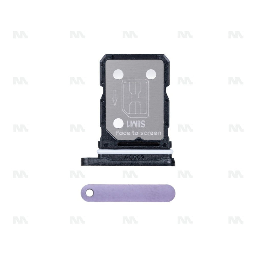 Support de carte SIM Oppo Reno 10 Pro violet brillant OEM
