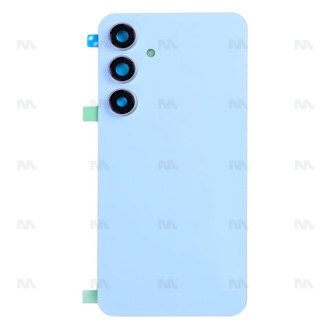 Vitre arrière pour Samsung Galaxy S24 FE S721B avec objectif bleu OEM