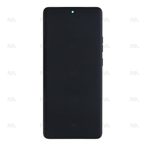 Chassis + Ecran Original Service Pack + Vitre pour Motorola Edge 50 Pro - Noir