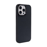 Coque de protection Mag Carbon avec MagSafe pour Apple iPhone 12 Pro Max – Titanium Black