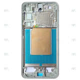 Cadre central pour Samsung Galaxy S25 Plus S936B – Argenté – OEM