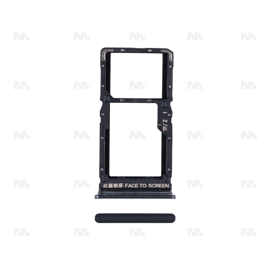 Support pour carte SIM pour Xiaomi Redmi Note 10 5G - Gris graphite - OEM