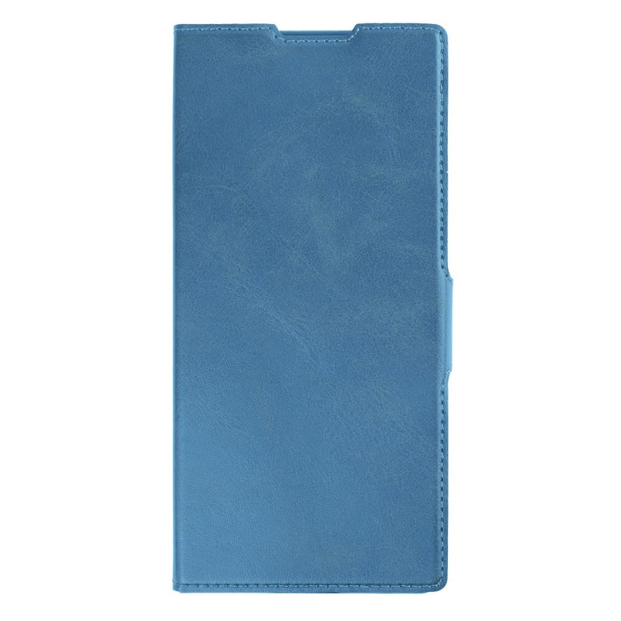 Étui portefeuille Rixus avec porte-stylo pour Samsung Galaxy Z Fold 7 bleu sierra