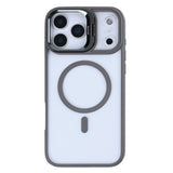 Étui Rixus Classic 03 avec MagSafe pour Apple iPhone 17 Pro Max gris titane