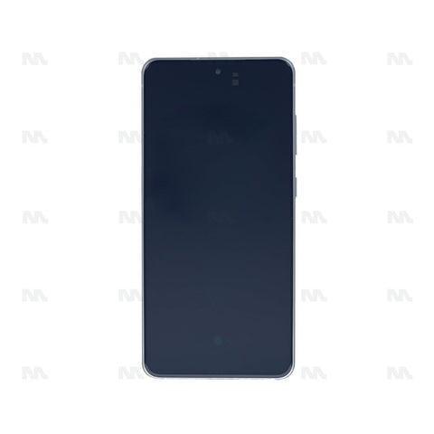Chassis + Ecran Officiel Service Pack + Vitre pour Samsung Galaxy S21 FE G990B - Blanc