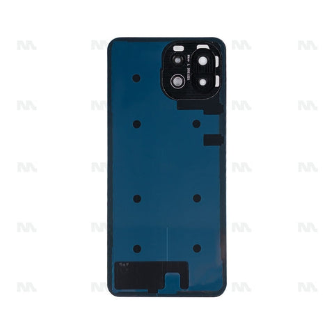 Vitre arrière pour Xiaomi 11 Lite 5G NE avec objectif rose pêche OEM