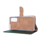 Bibliothèque Rixus pour Samsung Galaxy S20 FE vert foncé