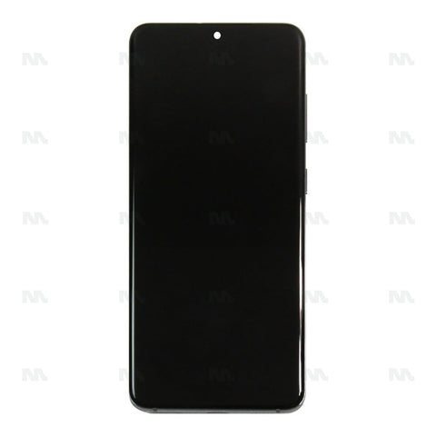 Chassis + Ecran Officiel Service Pack + Vitre pour Samsung Galaxy S20 G980F / S20 5G G981F - Cosmic Grey