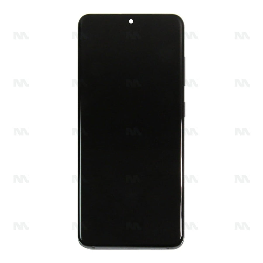 Chassis + Ecran Officiel Service Pack + Vitre pour Samsung Galaxy S20 G980F / S20 5G G981F - Cosmic Grey