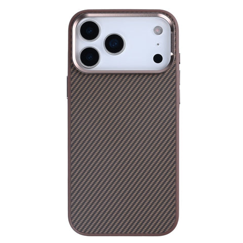 Coque Mag Carbon avec MagSafe pour Apple iPhone 17 Pro Max - Marron