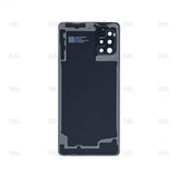 Vitre arrière pour Samsung Galaxy A51 5G A516B avec prisme pour objectif, noir, Original