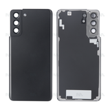 Vitre arrière pour Samsung Galaxy S21 Plus 5G G996B avec objectif Phantom Black OEM