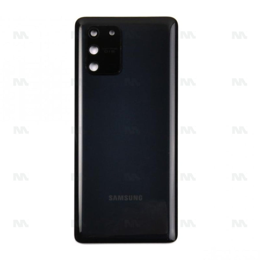 Vitre arrière pour Samsung Galaxy S10 Lite G770F avec prisme noir OEM