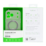 Coque SnapGrip 360 Rixus Pour Apple iPhone 17 Pro Max, 18 Pro Max Blanc