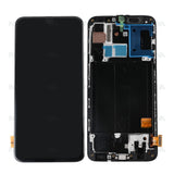 Chassis + Ecran Original Reconditionné + Vitre pour Samsung Galaxy A40 A405F - Noir