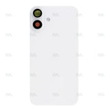 Vitre Arrière avec NFC Grand Trou Compatible pour Apple iPhone 16 Plus - Blanc
