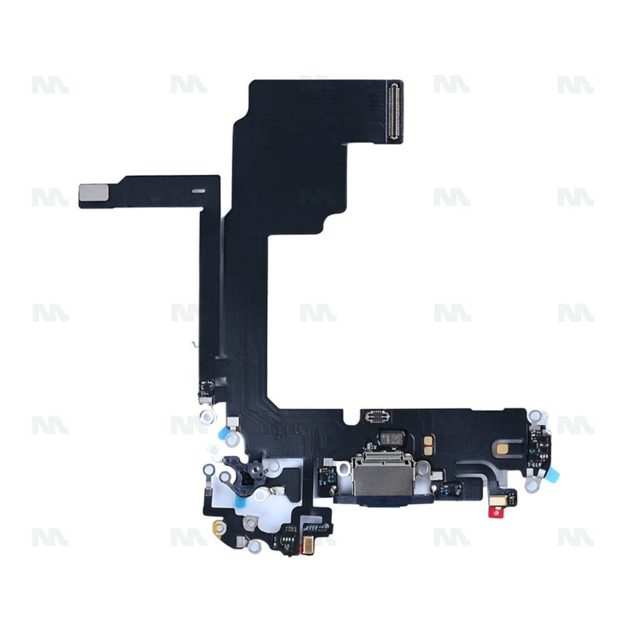 Nappe Connecteur de Charge Compatible pour Apple iPhone 15 Pro - Titane Noir