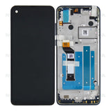 Chassis + Ecran LCD complet pour Motorola One Action (XT2013) (5D68C14737PW / 5D68C14737) - Noir