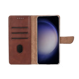 Etui livre pour Samsung Galaxy A36 - Marron