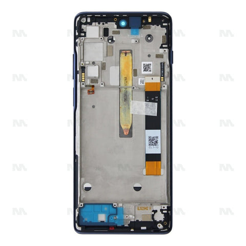 Ecran LCD complet pour Motorola Moto G200 5G (XT2175) Fame (5D68C20078) - Stellar Blue