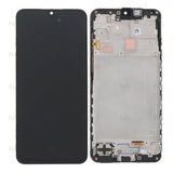 Écran complet sur châssis Service Pack pour Samsung Galaxy A16 5G A166B Blue - Noir