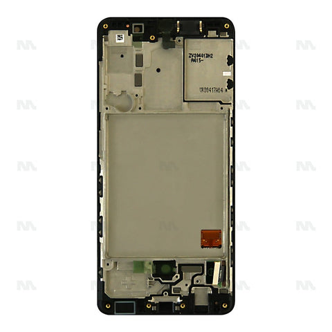 Chassis + Ecran Officiel Service Pack + Vitre pour Samsung Galaxy A41 A415F Prism - Crush Black