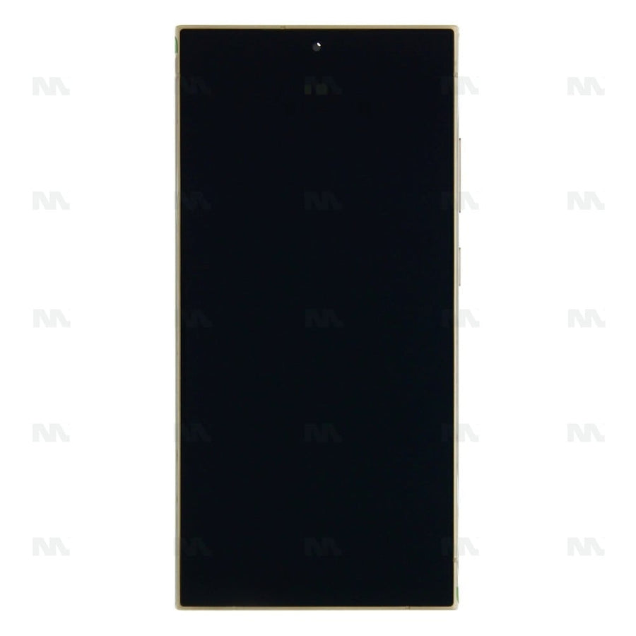 Chassis + Ecran LCD + Vitre pour Samsung Galaxy S24 Ultra S928 Pre Assembled - Titanium Yellow