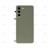 Vitre arrière pour Samsung Galaxy S21 FE G990B avec objectif Olive OEM