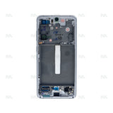 Chassis + Ecran Officiel Service Pack + Vitre pour Samsung Galaxy S21 FE G990B - Blanc