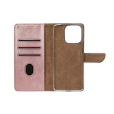 Rixus Bookcase pour Apple iPhone 16 Pro Max Rose
