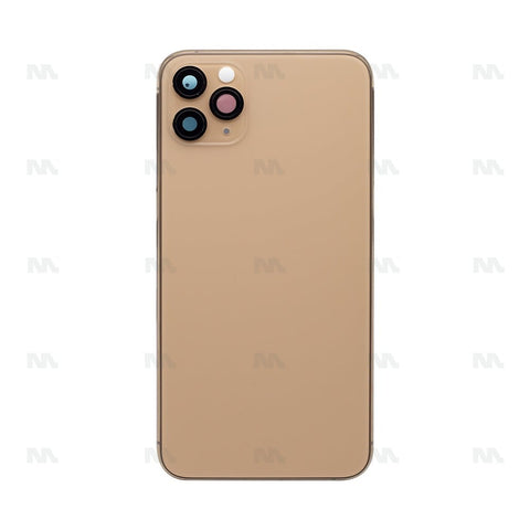 Boîtier avec petites pièces pour Apple iPhone 11 Pro Max – Or – OEM
