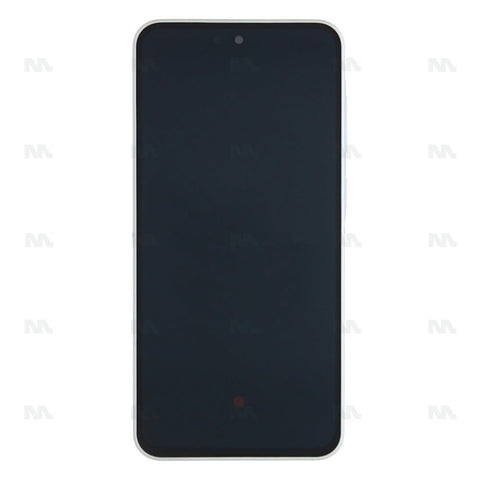Chassis + Ecran Officiel Service Pack + Vitre pour Samsung Galaxy A36 A366B GH82-36841B - Blanc