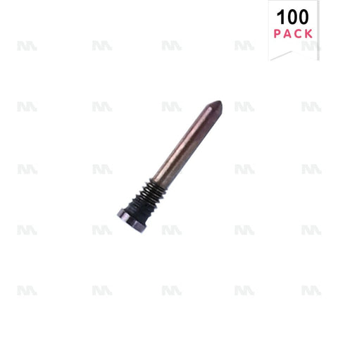 Vis inférieures dorées pour iPhone 16 Pro et 16 Pro Max (lot de 100)