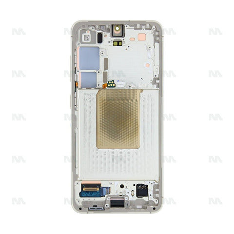 Chassis + Ecran LCD + Vitre pour Samsung Galaxy S24 (SM-S921B) Amber Yellow Pre - Assembled