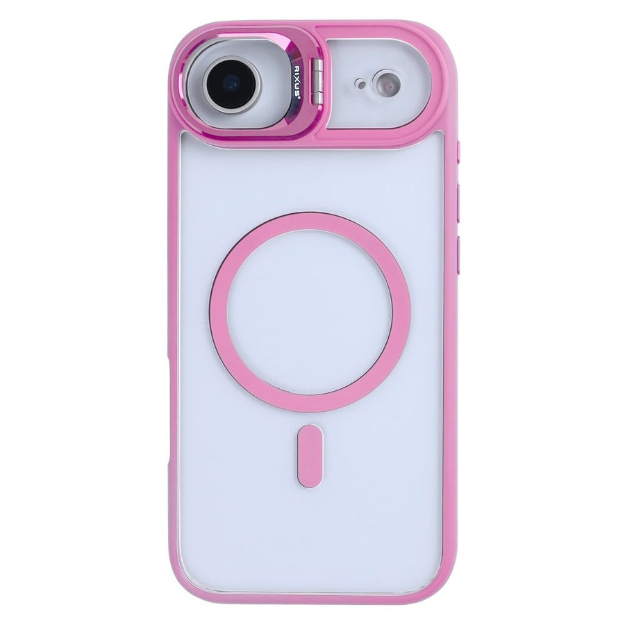 Étui Rixus Classic 03 avec MagSafe pour Apple iPhone 17 Air rose clair