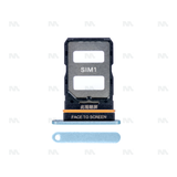 Support de carte SIM pour Xiaomi Redmi Note 12 Pro Plus - Bleu - OEM