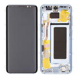 Chassis + Ecran Officiel Service Pack + Vitre pour Samsung Galaxy S8 G950F - Bleu