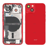 Boîtier pour Apple iPhone 13 avec petites pièces rouges OEM
