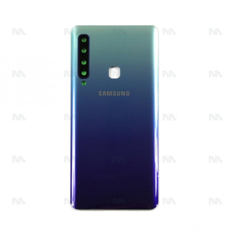 Vitre arrière pour Samsung Galaxy A9, A9s A920F (2018) avec objectif – Bleu limonade – OEM