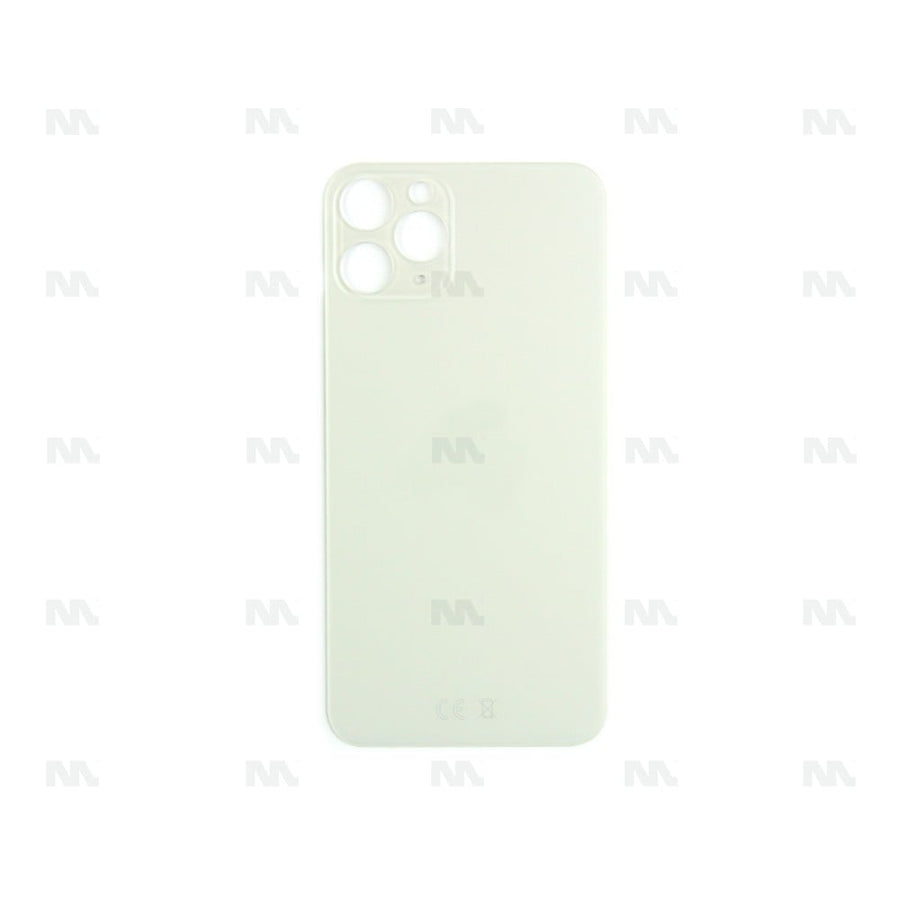 Vitre Arrière avec bloc complet pour Apple iPhone 11 Pro, Argent, Compatible