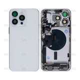 Boîtier avec petites pièces en titane blanc OEM pour Apple iPhone 15 Pro Max