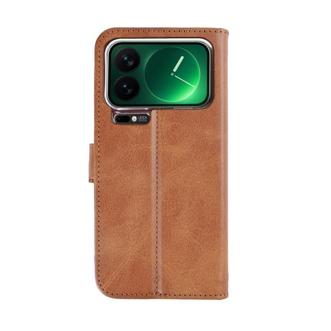 Bibliothèque Rixus pour Xiaomi 17 Pro Marron clair