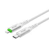 Câble USB-C vers Lightning à déconnexion automatique Rixus RXUC21L blanc