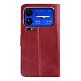 Bibliothèque Rixus pour Xiaomi 17 Pro Max Rouge foncé