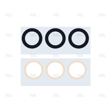 Ensemble d'objectifs pour appareil photo pour Samsung Galaxy S22 Plus S906B (3 pièces) Compatible