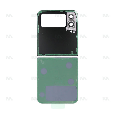 Vitre arrière pour Samsung Galaxy Z Flip4 5G F721B avec lentille rose doré OEM
