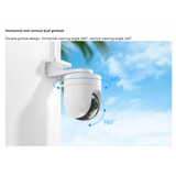 Caméra extérieure Xiaomi avec alerte lumineuse CW400