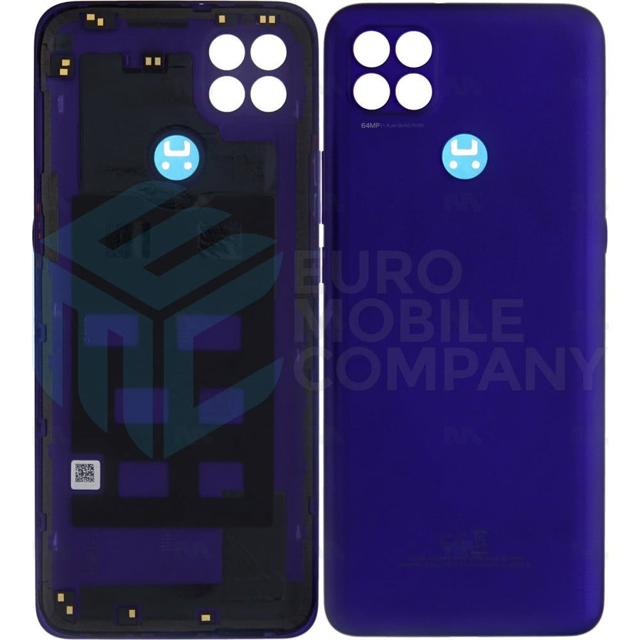 Vitre arrière pour Motorola Moto G9 Power sans objectif - Violet électrique - Original